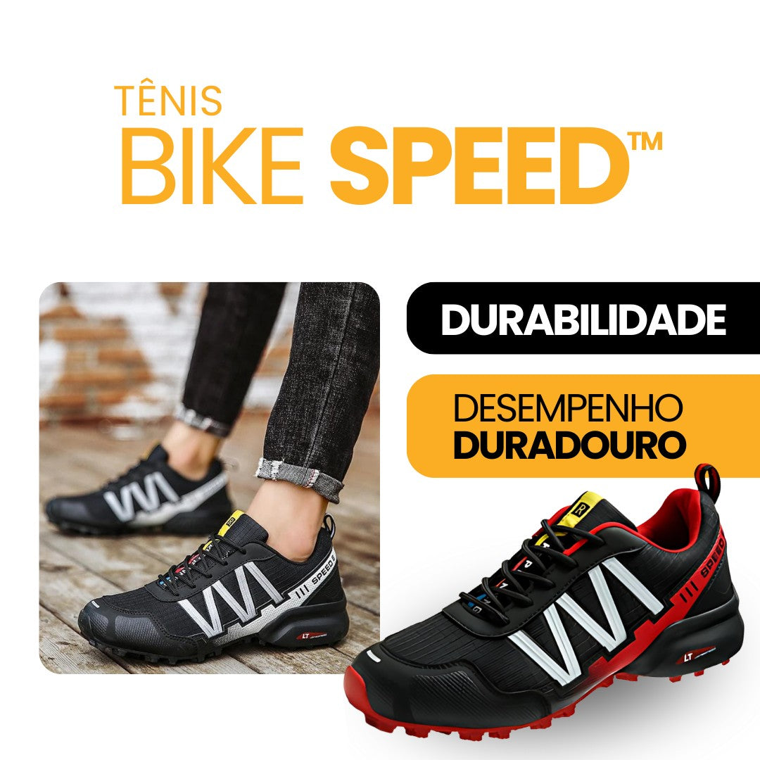 Você pedala mais forte do que anda.